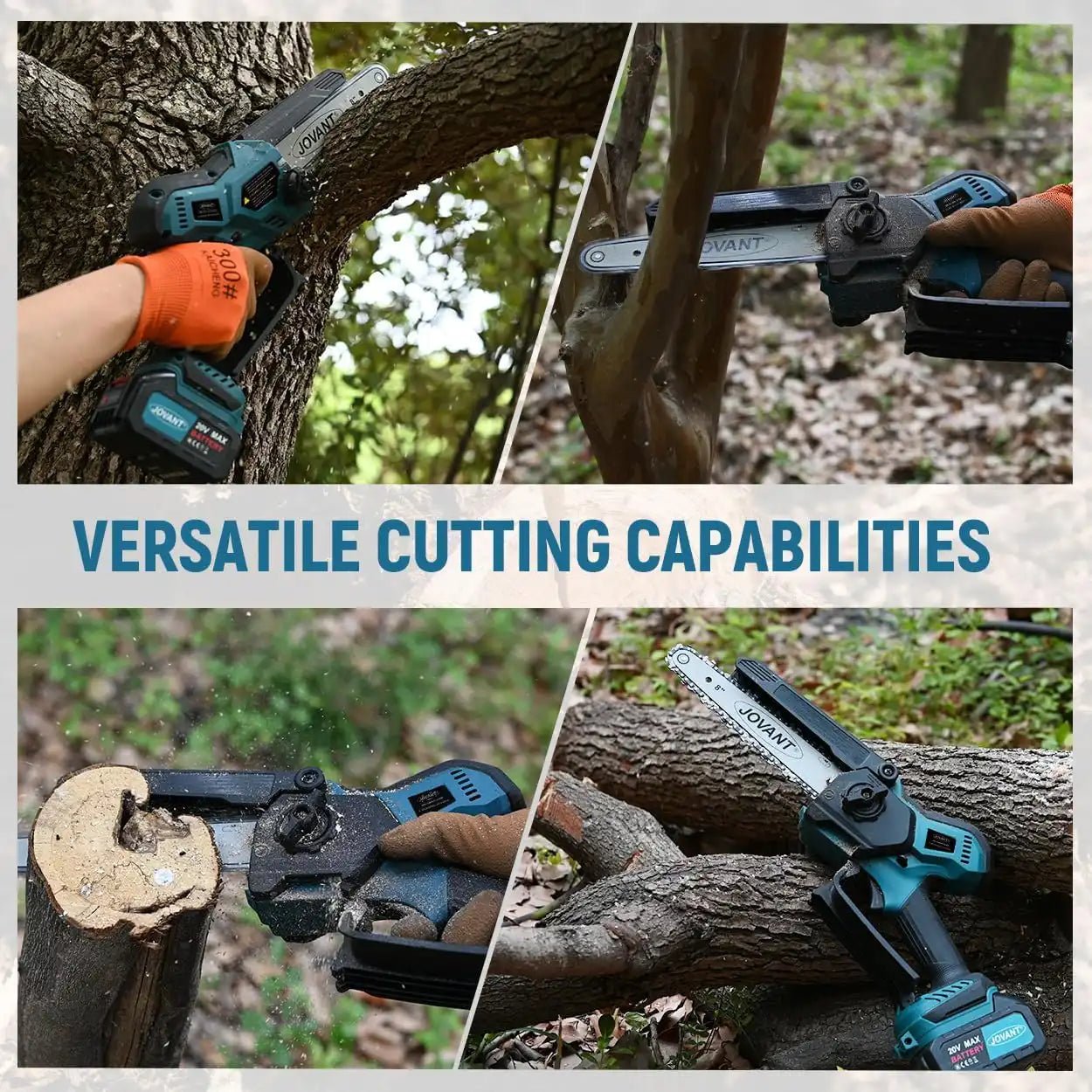 2 in 1 kettensäge, akku kettensäge,8 inch&6 inch chain saw with 4a rechargeable battery,battery powered handheld chainsaw für baumpflege and wood cutting 2 in 1 kettensäge, akku kettensäge,8 inch&6 inch chain saw with 4a rechargeable battery,battery powered handheld chainsaw für baumpflege and wood cutting